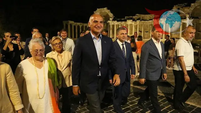 Side Antik Kenti'nde Gece Müzeciliği İle Tarih Canlanıyor