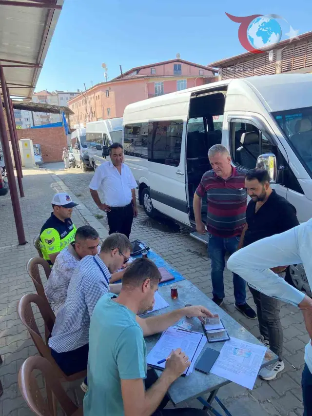 Aydın Karacasu’da Okul Servislerinde Güvenlik Denetimi