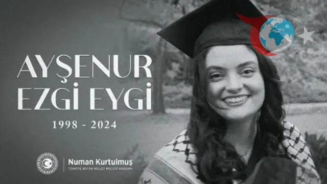 TBMM Başkanı'ndan Filistinli Ayşenur Ezgi Eygi'ye Duygusal Anma