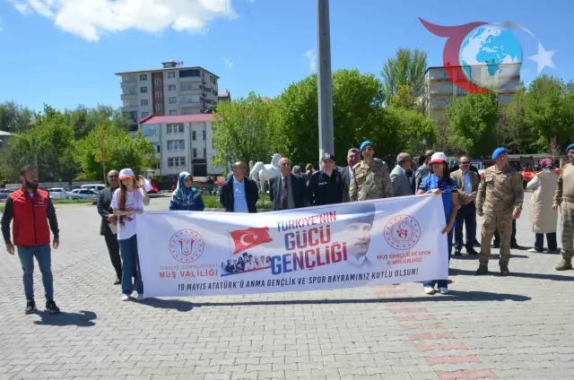 Gençlik Yürüyüşü Coşkusu Bulanık'ta