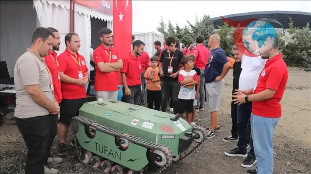 Tekirdağ'da Heyecan Dolu İnsansız Kara Araçları Yarışması