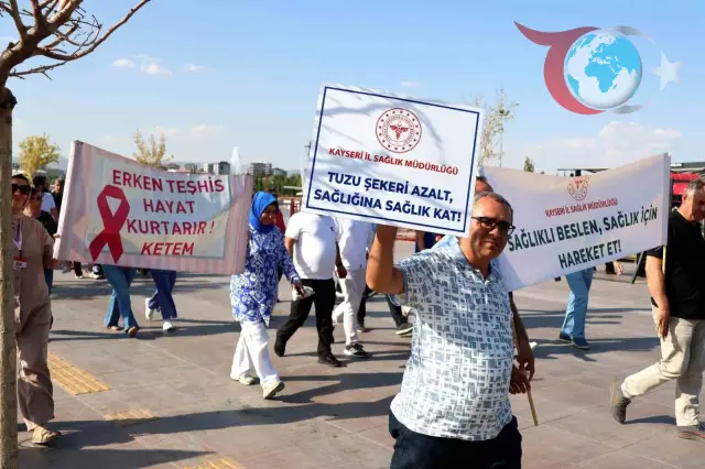 Kayseri'de Sağlıklı Yaşam İçin Adımlar Atıldı: Halk Sağlığı Haftası Etkinlikleri