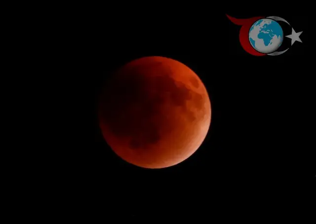 Erzurum’da Göz Kamaştıran "Kanlı Ay Tutulması" Gecesi
