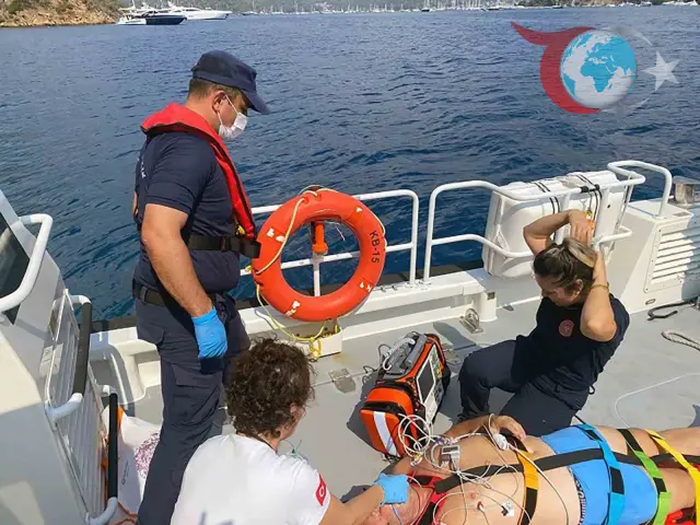 Fethiye'de Gezi ve Özel Teknedeki Yolcuların Tahliyesi Gerçekleşti