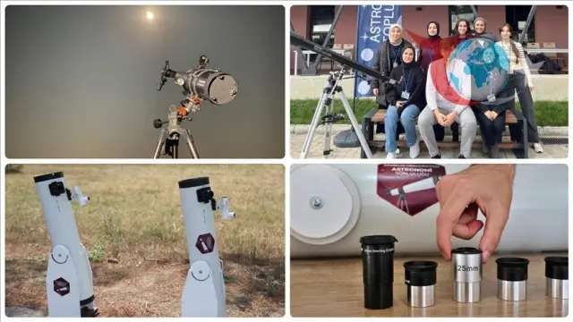 Samsun Üniversitesi Öğrencilerinden Kendi İmkanlarıyla Teleskop Üretimi