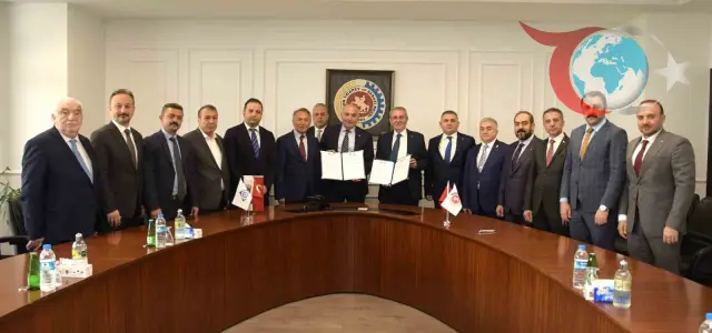 Samsun ve Erzurum TSO'ları Kardeş Oda Protokolü İmzaladı