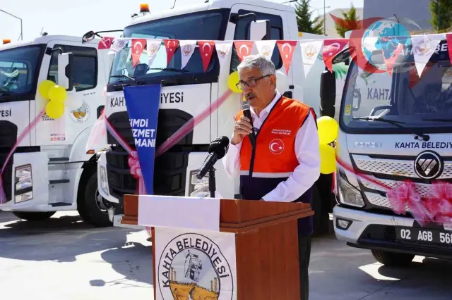 Kahta Belediyesi'nden Tarihi Araç Filosu Yatırımı
