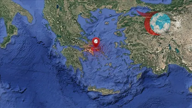 Ege Denizi'nde 5,1 Büyüklüğünde Deprem!