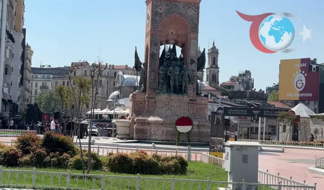 CHP'nin 102. Yıldönümünde Taksim'de Gerilim: Çelenk Kaldırıldı