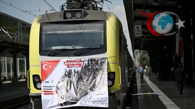 Ankara'dan Afganistan'a 23. İyilik Treni Yola Çıktı