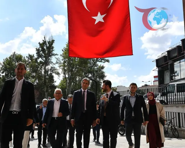 Kayseri'de Ticaretin Kalbinde Coşkulu Ziyaret