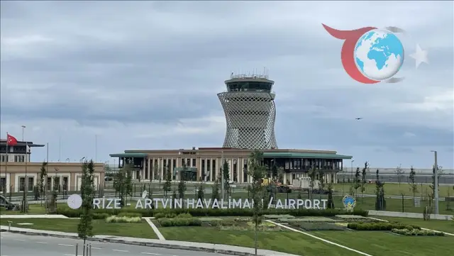 Rize-Artvin Havalimanı'nda Ağustos Ayında Yüksek Uçuş Trafiği