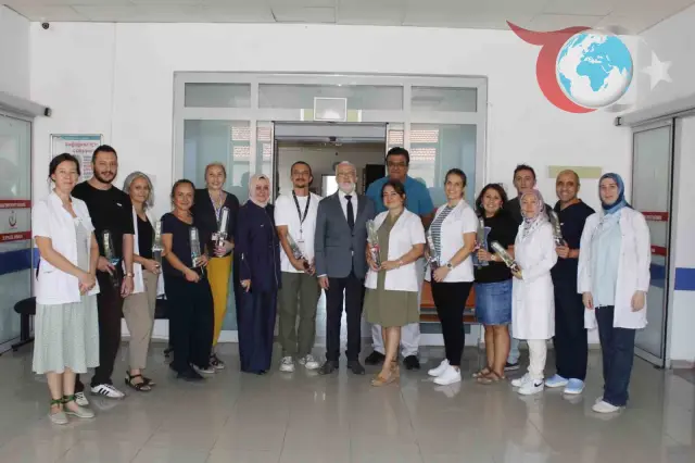 Eskişehir'de Fizyoterapistlere Anlamlı Ziyaret: Lavanta ile Teşekkür