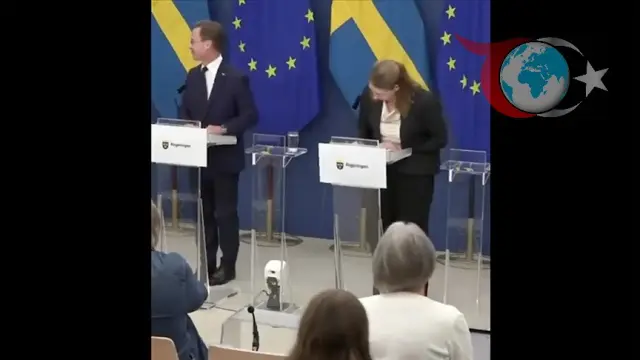 Stockholm'deki Basın Toplantısında Sağlık Bakanı'nın Şaşırtan Anı
