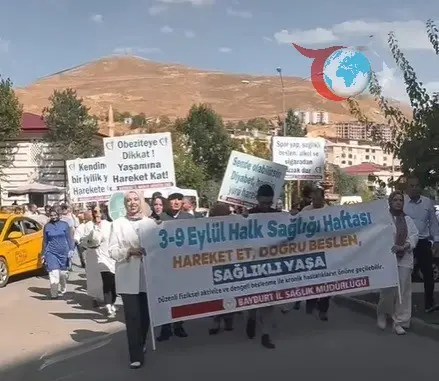 Bayburt’ta Sağlıklı Yaşam İçin Adımlar Atıldı