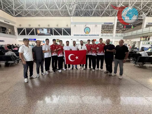 Erzurumlu Genç Kick Boksçular İtalya'da Madalya Avında!