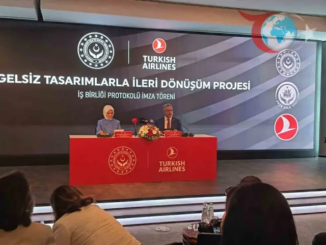 THY ve Aile Bakanlığı'ndan Engelsiz İleri Dönüşüm Projesi