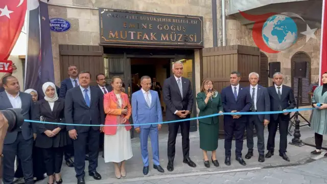 Gaziantep'te Emine Göğüş Mutfak Müzesi Coşkulu Bir Törenle Açıldı