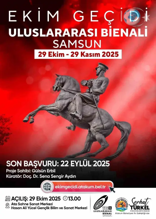 Atakum Belediyesi’nden Cumhuriyet Bayramı'na Sanatla Coşkulu Kutlama: Ekim Geçidi Bienali