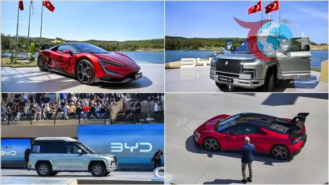 BYD'nin Yenilikçi Araçları İstanbul'da Görücüye Çıktı