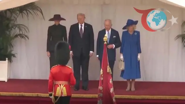 Donald Trump’ın İngiltere Ziyaretinde Kral 3’üncü Charles ile Buluşması