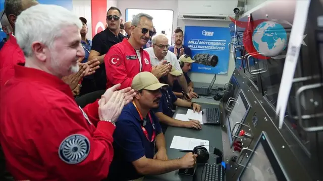 TEKNOFEST'te Türkiye'nin İlk Milli Uçak Motoru Tanıtıldı