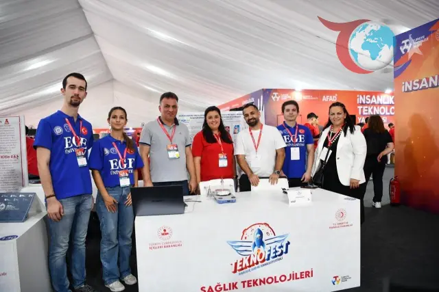 Ege Üniversitesi Öğrencileri TEKNOFEST'te Geleceğe Yön Veriyor