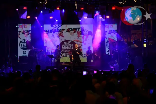 Osmaniye Belediyesi Lezzet Festivali'nde Turgay Başyayla Unutulmaz Bir Gece Yaşattı