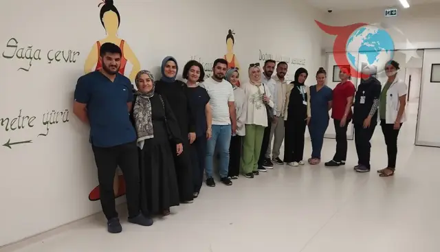Erzurum Şehir Hastanesi Gebe Okulu Mezunlarını Verdi