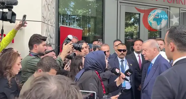 Erdoğan, Birleşmiş Milletler 80. Genel Kurulu İçin New York'ta