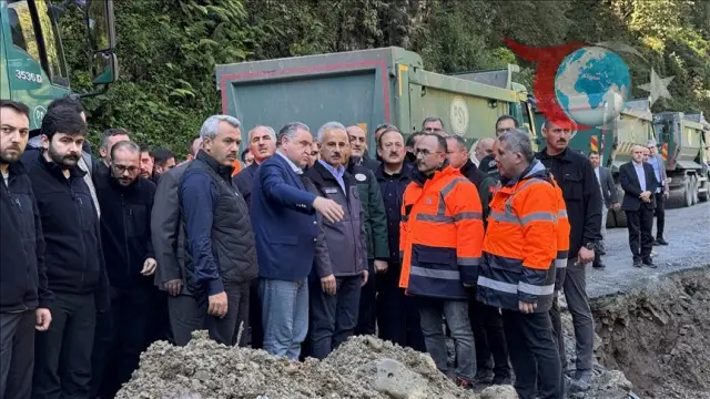 Rize'de Şiddetli Sağanak Sonrası Ayder'de Tahliye Çalışmaları