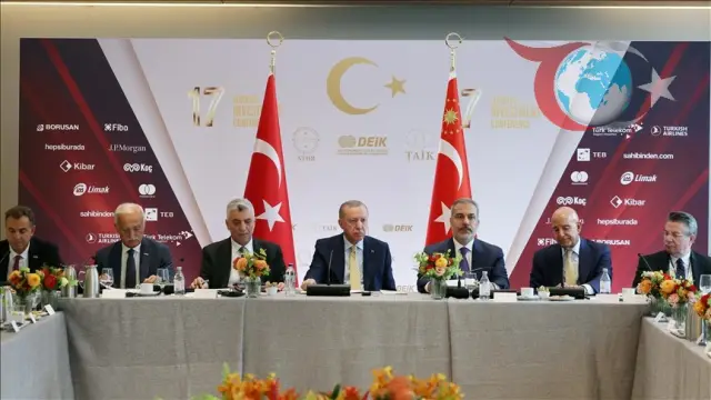 Erdoğan ve Türk Bakanlar New York'ta Yatırımcılarla Buluştu
