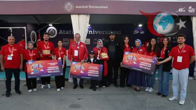 Atatürk Üniversitesi TEKNOFEST'te 11 Ödülle Gururlandırdı
