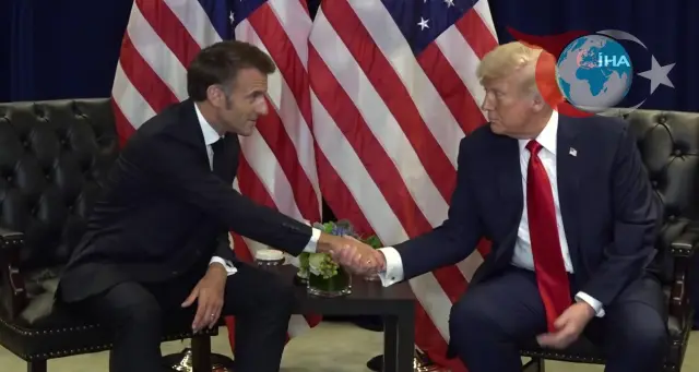 Trump ve Macron'un BM Görüşmesi: Gazze Krizi ve Çözüm Arayışları