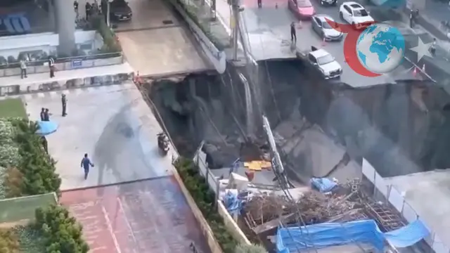 Bangkok'ta Devasa Çukur: Yer Altı İnşaatı Felaketi