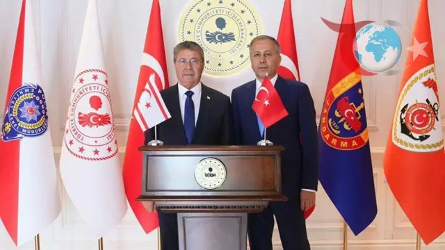İçişleri Bakanı Yerlikaya ve KKTC Başbakanı Ünal Üstel'den İş Birliği Mesajı