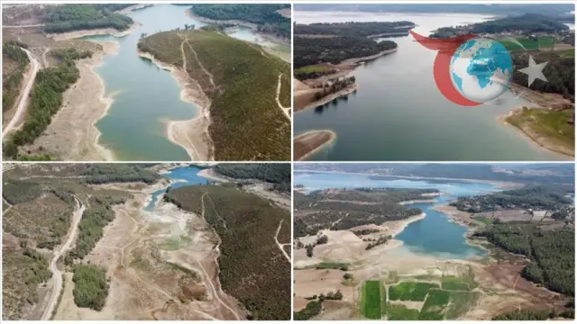 Bölgedeki Barajlarda Su Seviyesi Endişe Verici Düşüşte