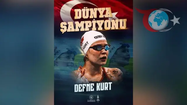 Defne Kurt, Dünya Para Yüzme Şampiyonası'nda Tarih Yazdı