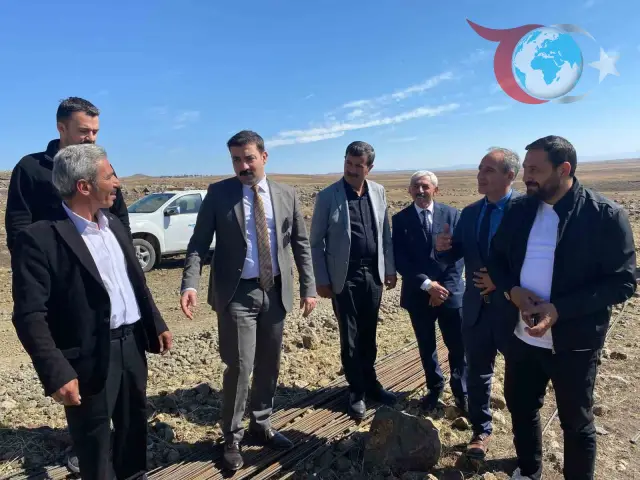 Köylerde Yapılan Hizmetler Kaymakam Akköz Tarafından İncelendi
