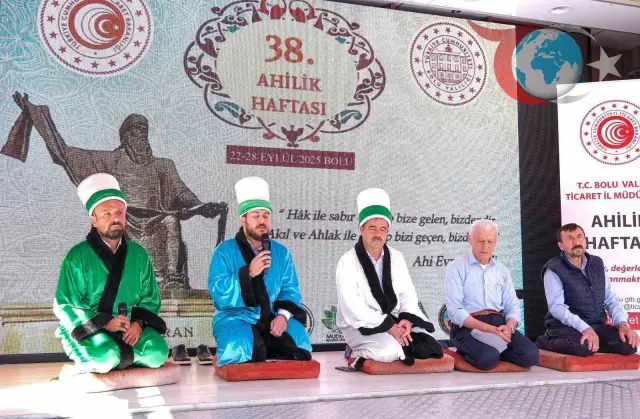 Mudurnu'da Ahilik Haftası Coşkusu: Yılın Ahisi ve Ustaları Ödüllendirildi