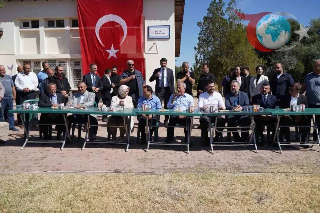AK Parti Heyeti Kayseri'nin Salur Mahallesi’nde Çiftçilerle Buluştu