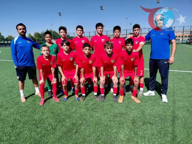 Kayserispor U-14 Takımı Çankaya Spor'u Farklı Geçti!