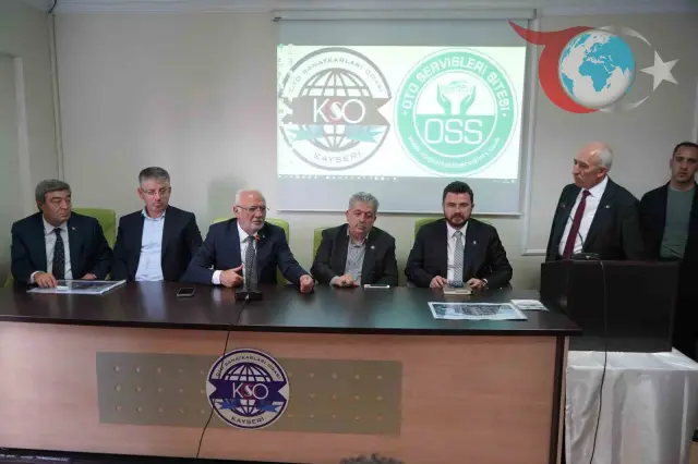 Kayseri Oto Sanatkârlar Odası’na Önemli Ziyaret: AK Parti Heyeti Esnafın Sorunlarını Dinledi