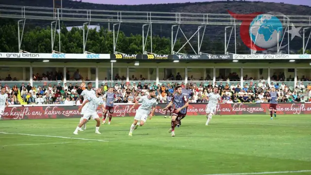 Bodrum FK-Trabzonspor Maçından Beraberlik