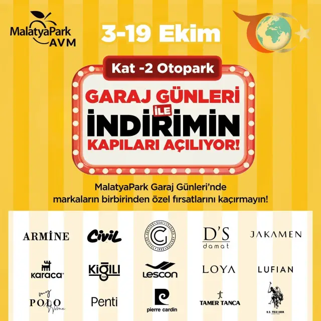 MalatyaPark AVM'de Alışveriş Karnavalı: Garaj Günleri Başladı!