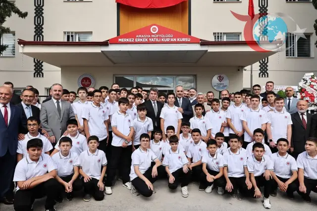 Amasya’da 85 Kişilik Yatılı Kur’an Kursu Dualarla Açıldı