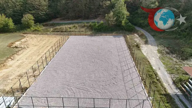 Sinanoğlu Mahallesi'nde Spor Tesisleri Sevinçle Karşılandı