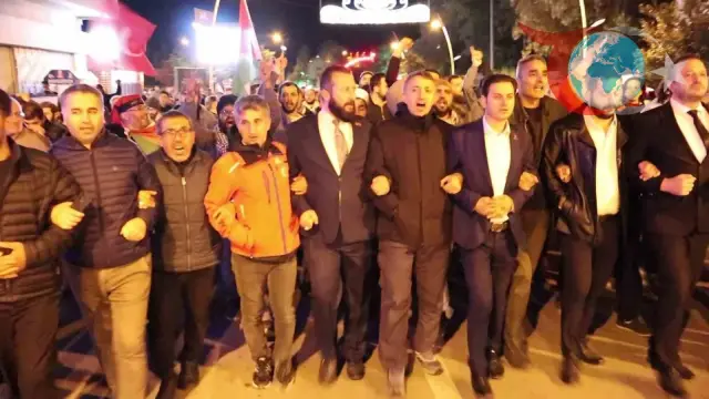 Erzurum'da Gazze'ye Ulaşan Sumud Filosu'na Yapılan İsrail Saldırılarına Tepki Yağdı
