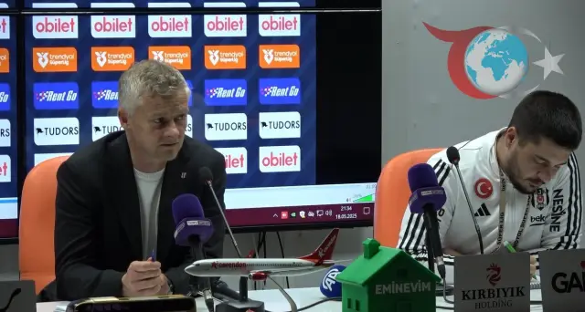 Beşiktaş Teknik Direktörü Solskjaer, Alanyaspor Maçı Sonrası Açıklamalarda Bulundu