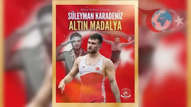 Süleyman Karadeniz Grozni'de Altın Madalya Kazandı
